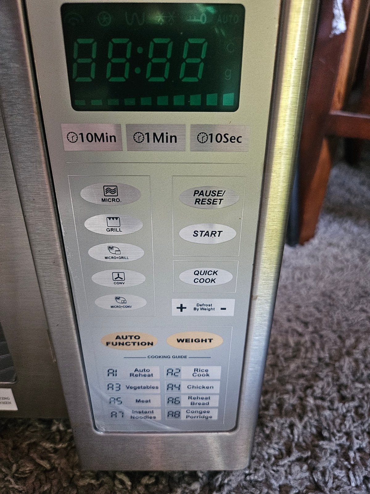 HE Combimagnetron HE900E/CONV-SS - Nooit gebruikt, Ophalen, Combimagnetron, Nieuw, Vrijstaand