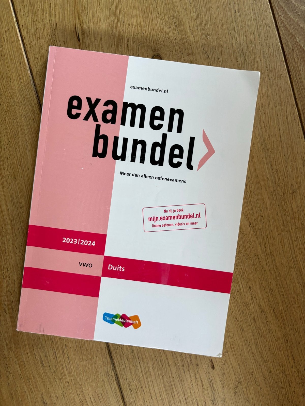 Examenbundel VWO Duits 2023/2024 - Zo goed als nieuw, Ophalen of Verzenden, Gamma, Zo goed als nieuw
