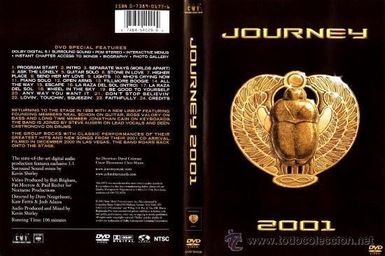 Journey 2001 Originele Muziek DVD Nieuw, Ongebruikt, Alle leeftijden, Ophalen of Verzenden, Nieuw in verpakking