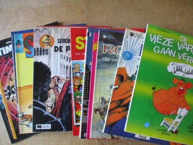 adv8869 stripboeken 4, Boeken, Stripboeken, Eén stripboek, Ophalen, Gelezen