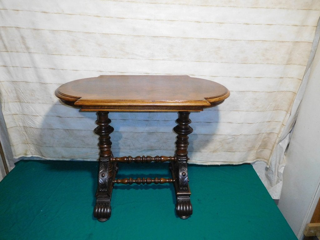 antieke tafel, Ophalen