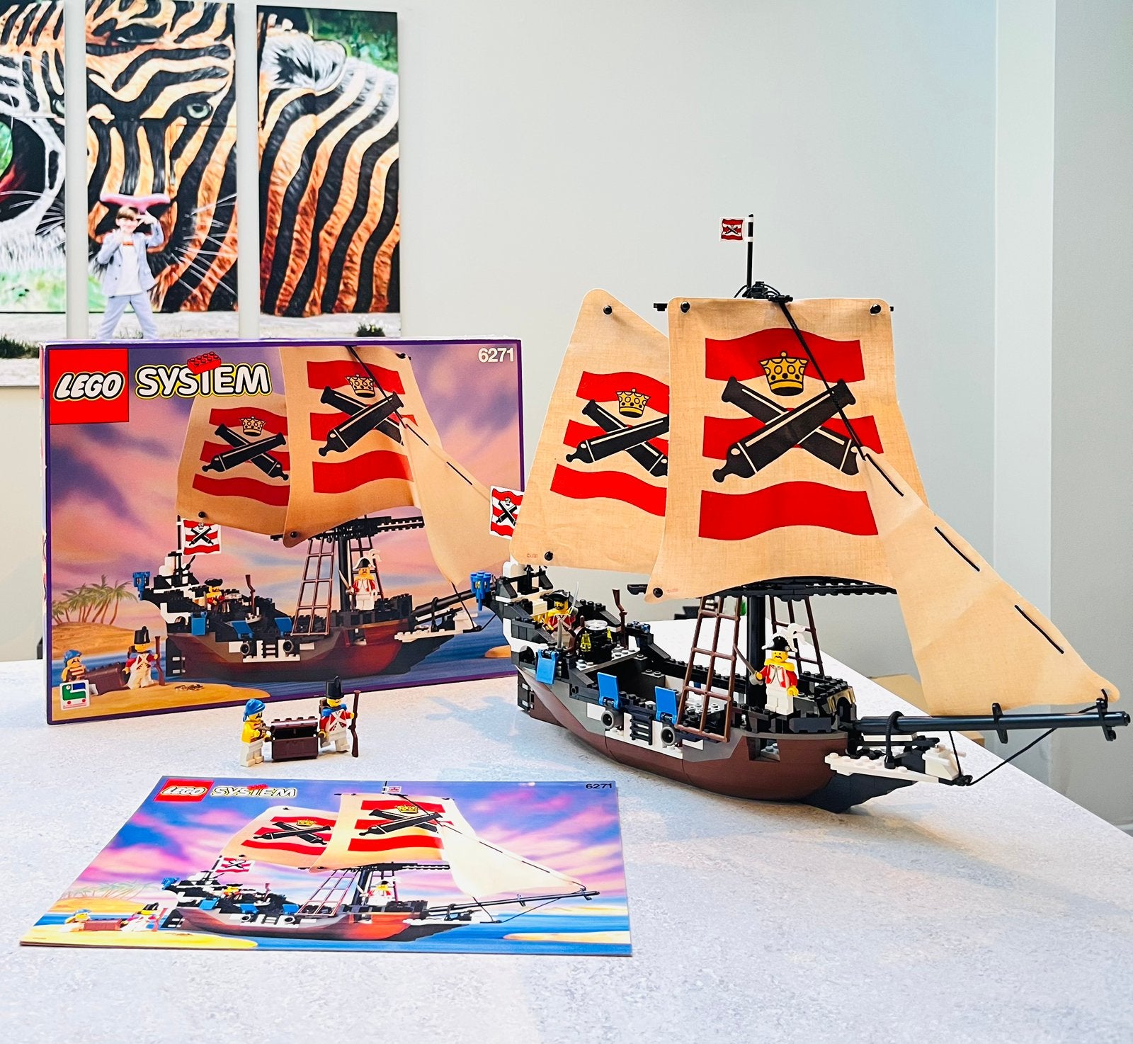 LEGO 6271 Imperial Flagship – 1992 - compleet mét doos, Inclusief instructies, Lego, Zo goed als nieuw, Complete set