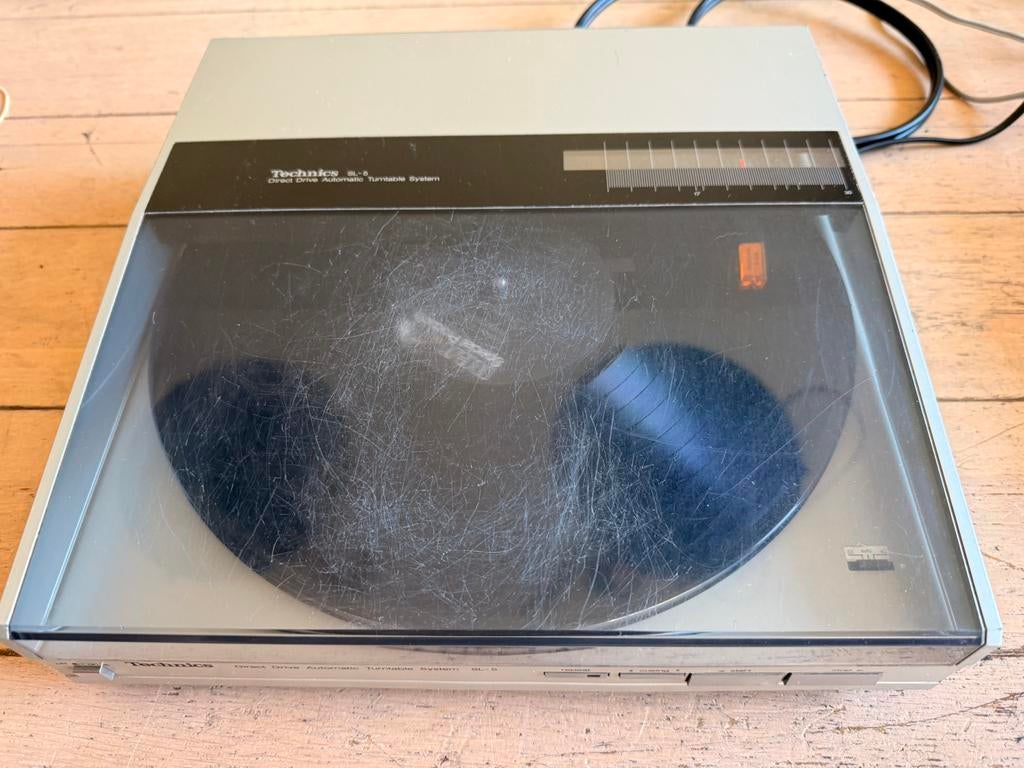 Technics sl-5 direct drive zie foto’s, Automatisch, Ophalen of Verzenden, Zo goed als nieuw, Platenspeler