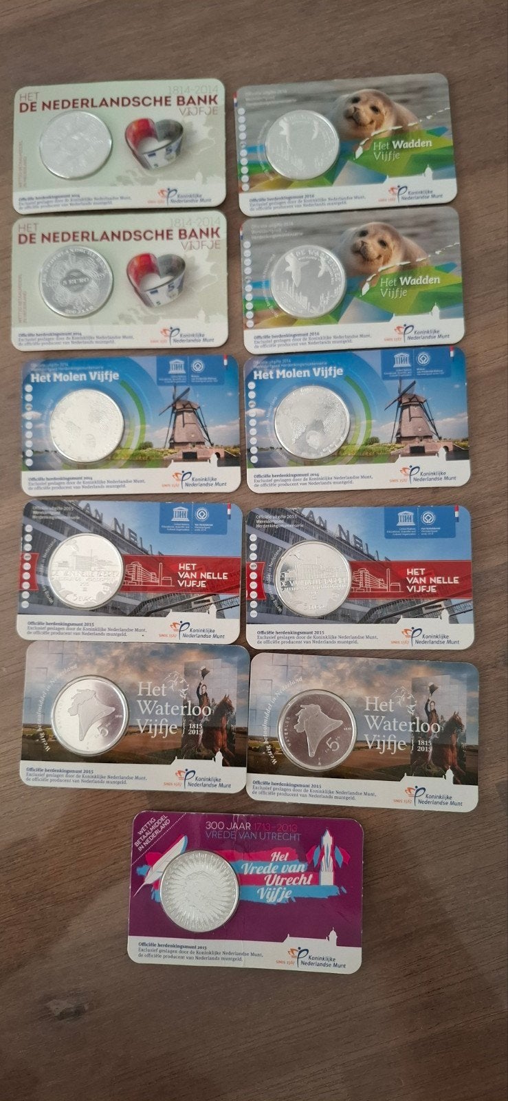 40 zwaar verzilverde 5 euro herdenkingsmunten, Ophalen, Koningin Beatrix, Euro's, Losse munt