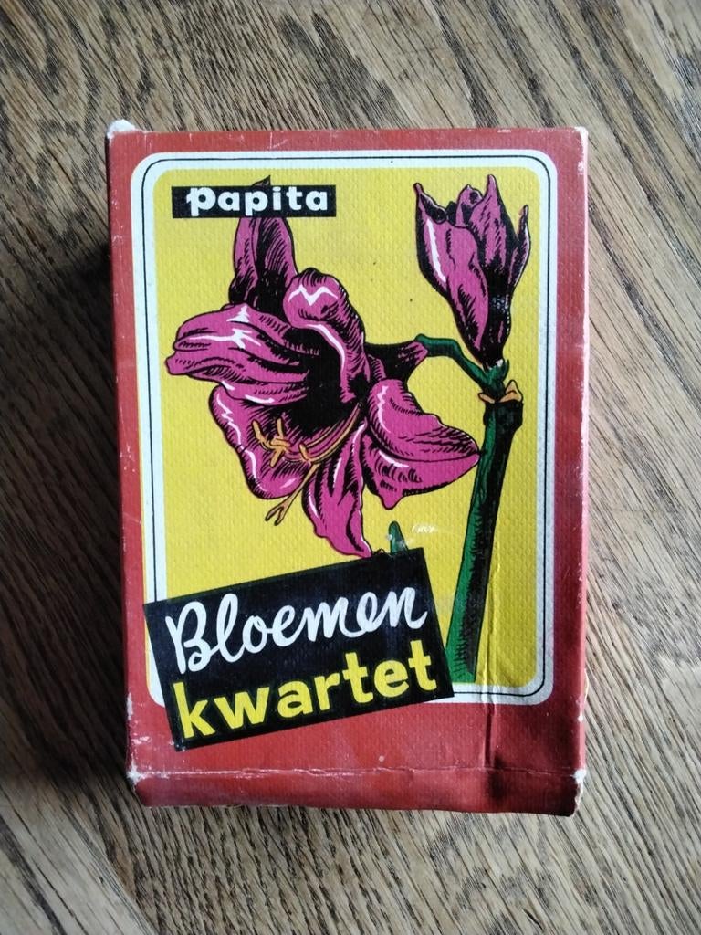 Bloemen kwartetspel, Ophalen, Kwartet(ten)