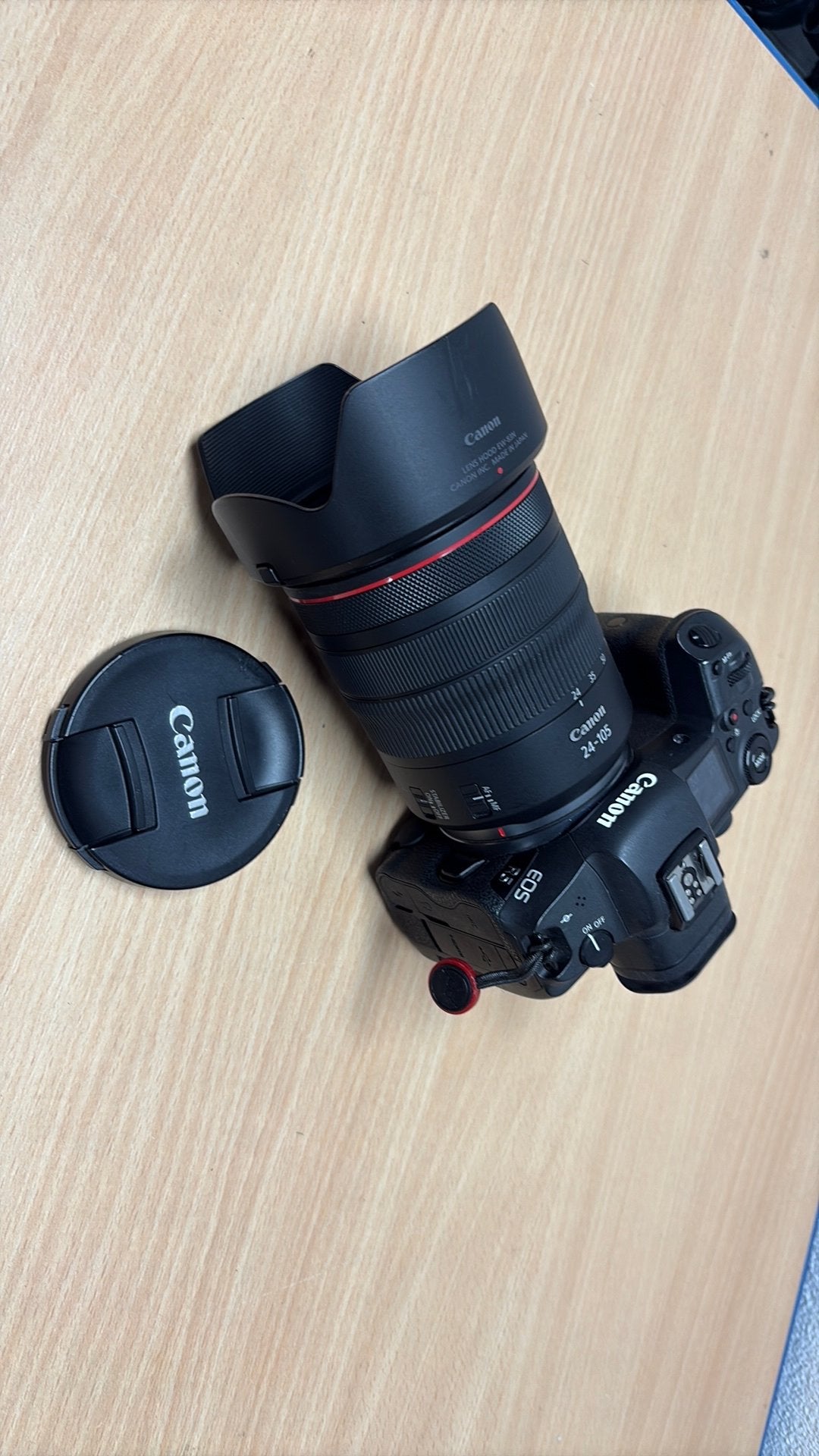 Canon R5 met RF24-105L, Audio, Tv en Foto, Fotocamera's Digitaal, Ophalen, Gebruikt, Canon, GPS
