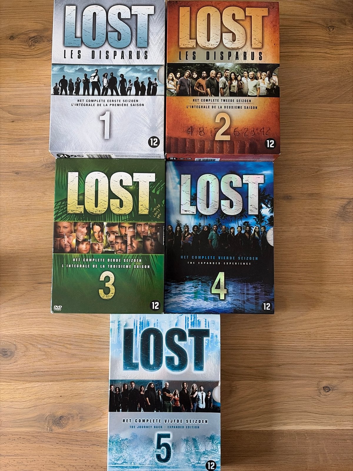 Lost DVD Boxsets Seizoen 1-5, Cd's en Dvd's, Nederlands, Science Fiction en Fantasy, Ophalen of Verzenden, Vanaf 12 jaar