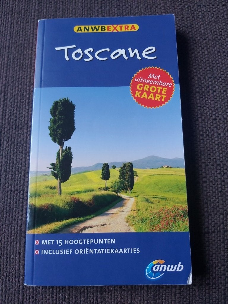 ANWB Extra Toscane reisgids met uitneembare kaart, Onbekend, Europa, Ophalen of Verzenden, Zo goed als nieuw