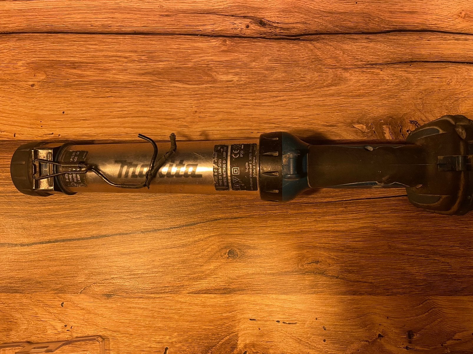 Makita lamp defect, Ophalen of Verzenden, Gebruikt