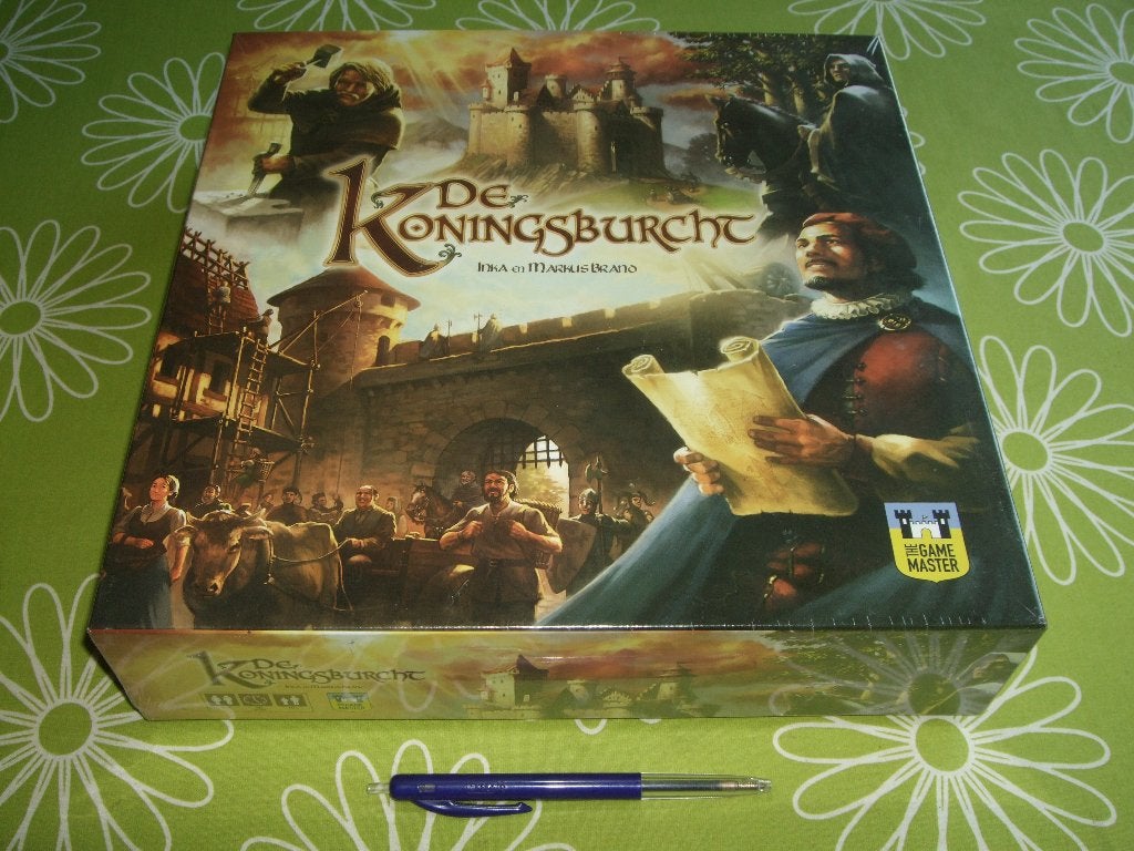 Nieuw in seal: De Koningsburcht - een strategisch bouwspel, Een of twee spelers, Ophalen of Verzenden, Nieuw
