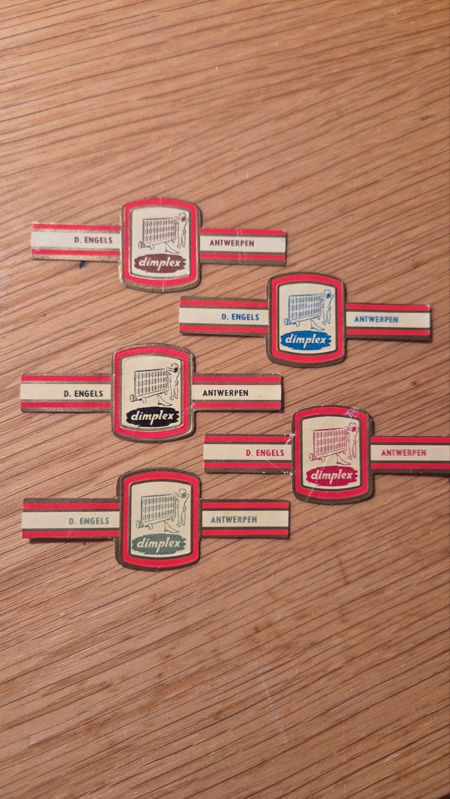 Sigarenbanden Antwerpen, Ophalen, Sigarenbandjes