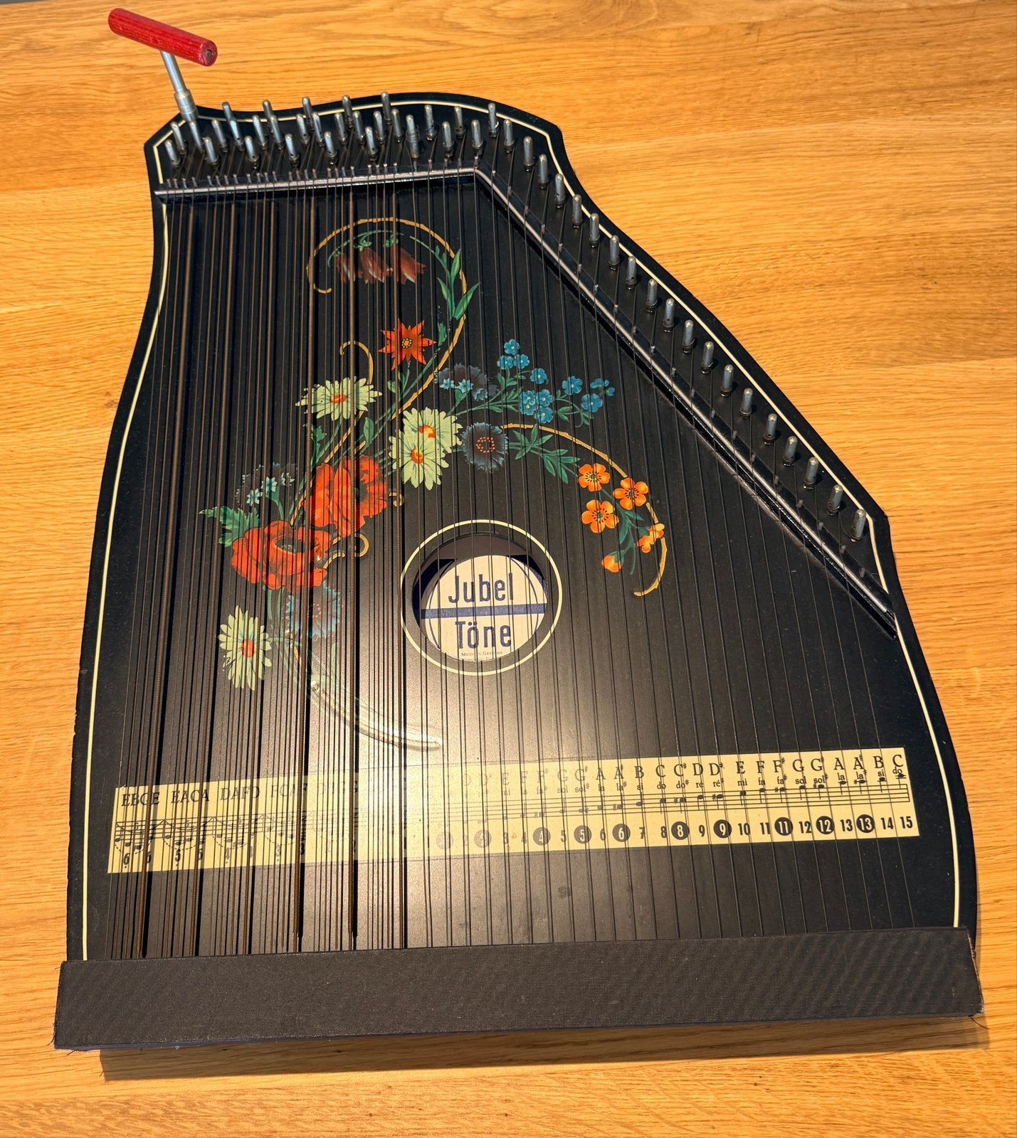Musima Jubel-Töne Citer - Vintage Snaarinstrument, Muziek en Instrumenten, Ophalen of Verzenden, Gebruikt, Citer