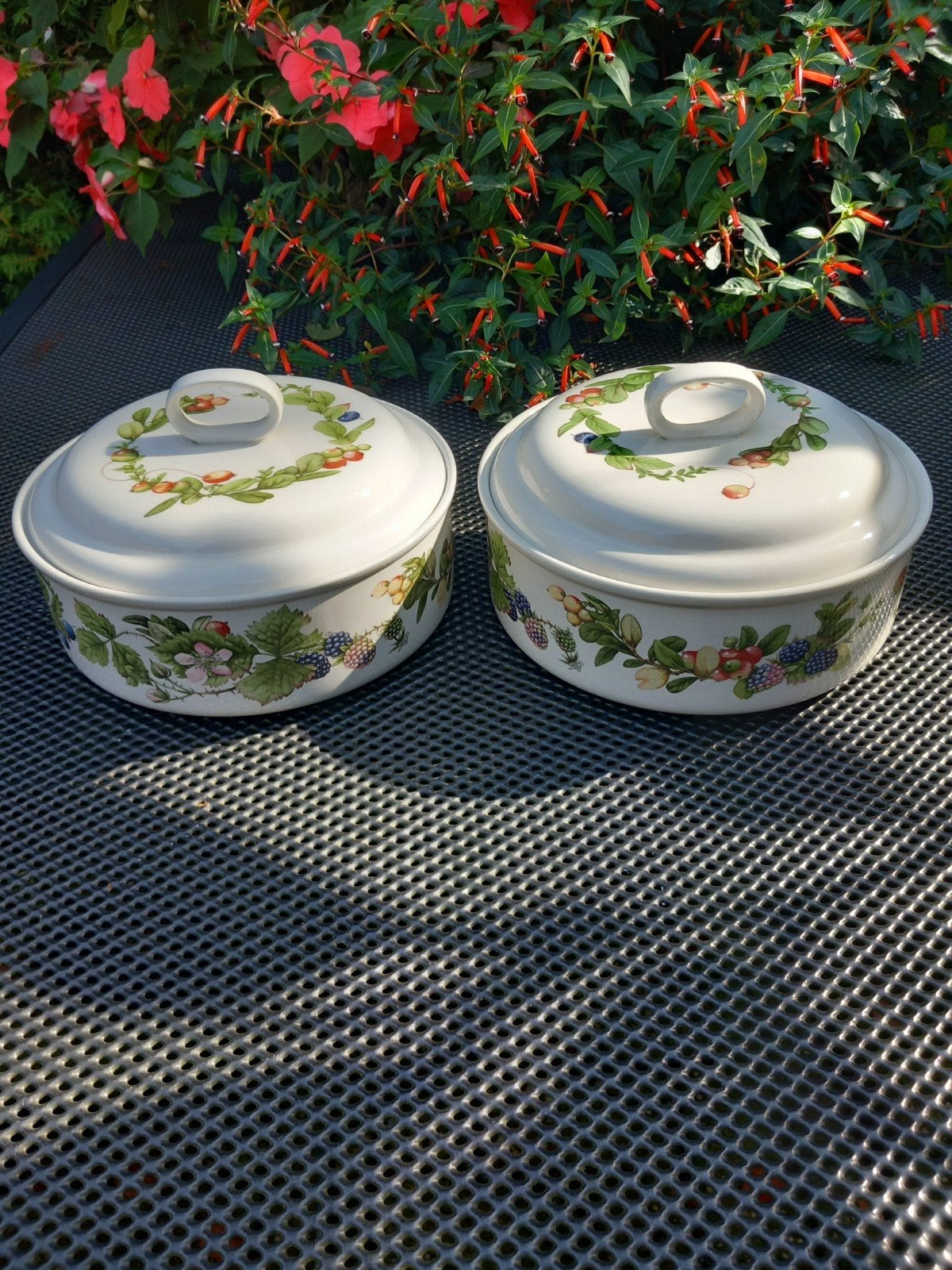 Libelle bosvruchten servies 1 dekschaal, Ophalen of Verzenden