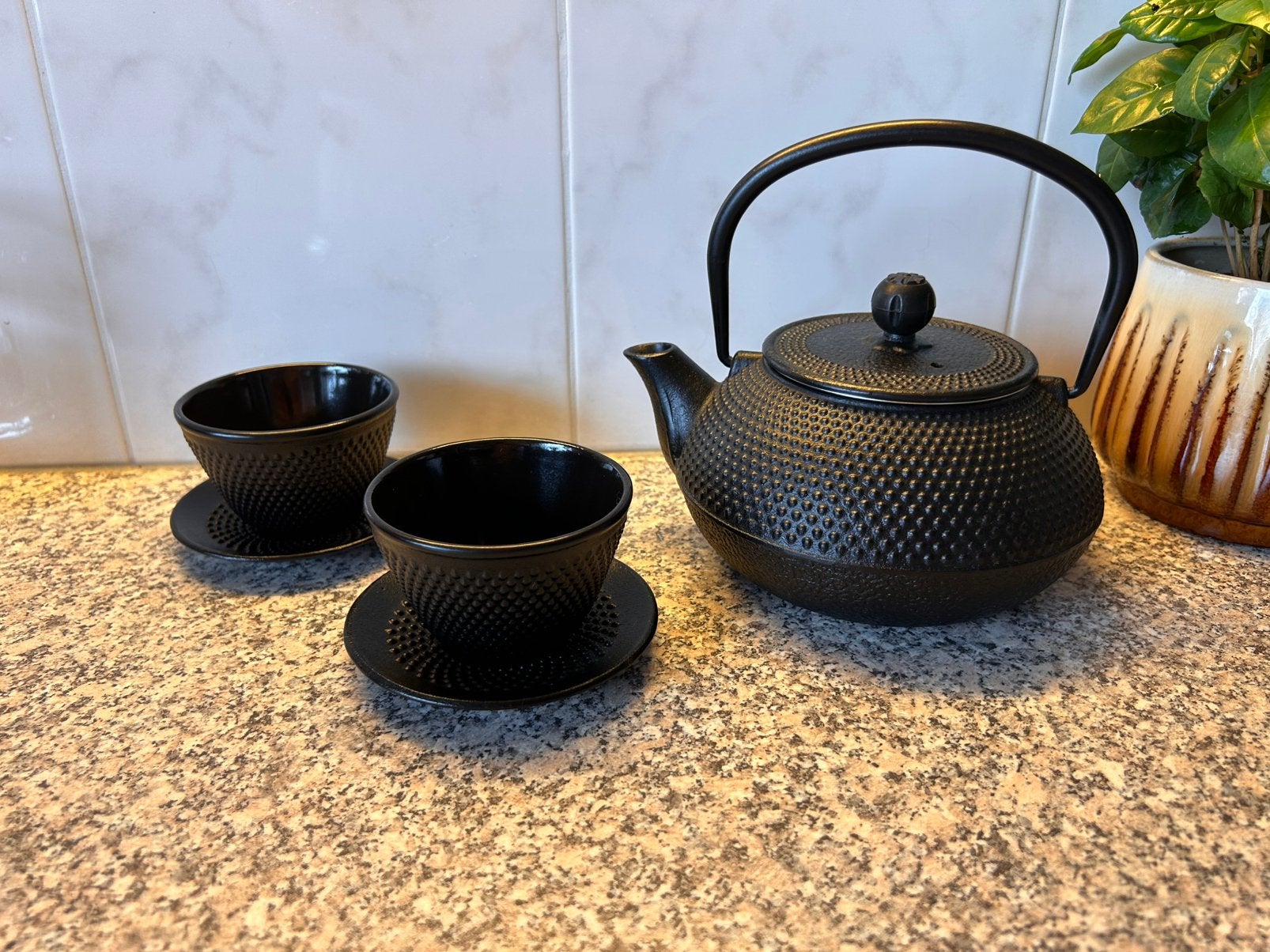 Gietijzeren theepot en extra’s, Ophalen, Overige materialen, Nieuw, Theepot