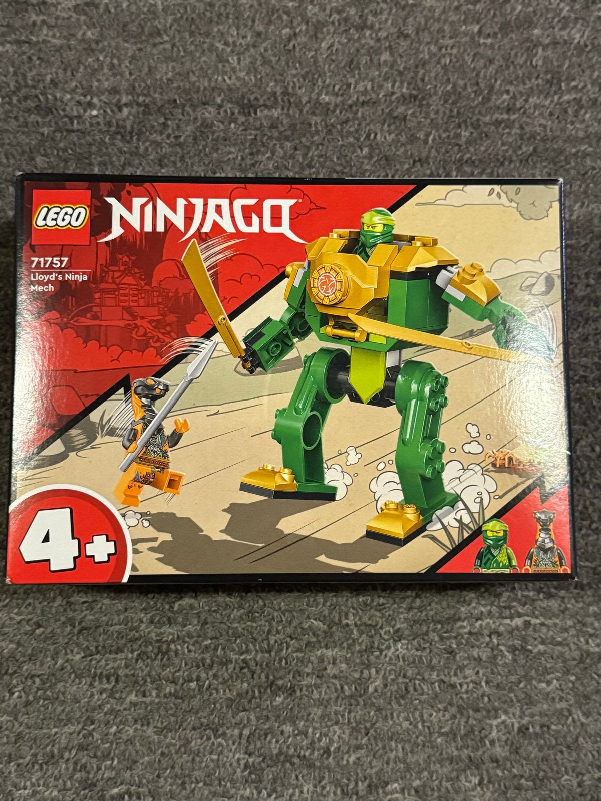 LEGO Ninjago 71757 Lloyd's Ninja Mech - Nieuw in doos, Lego, Nieuw, Ophalen of Verzenden, Ongeopend/sealed