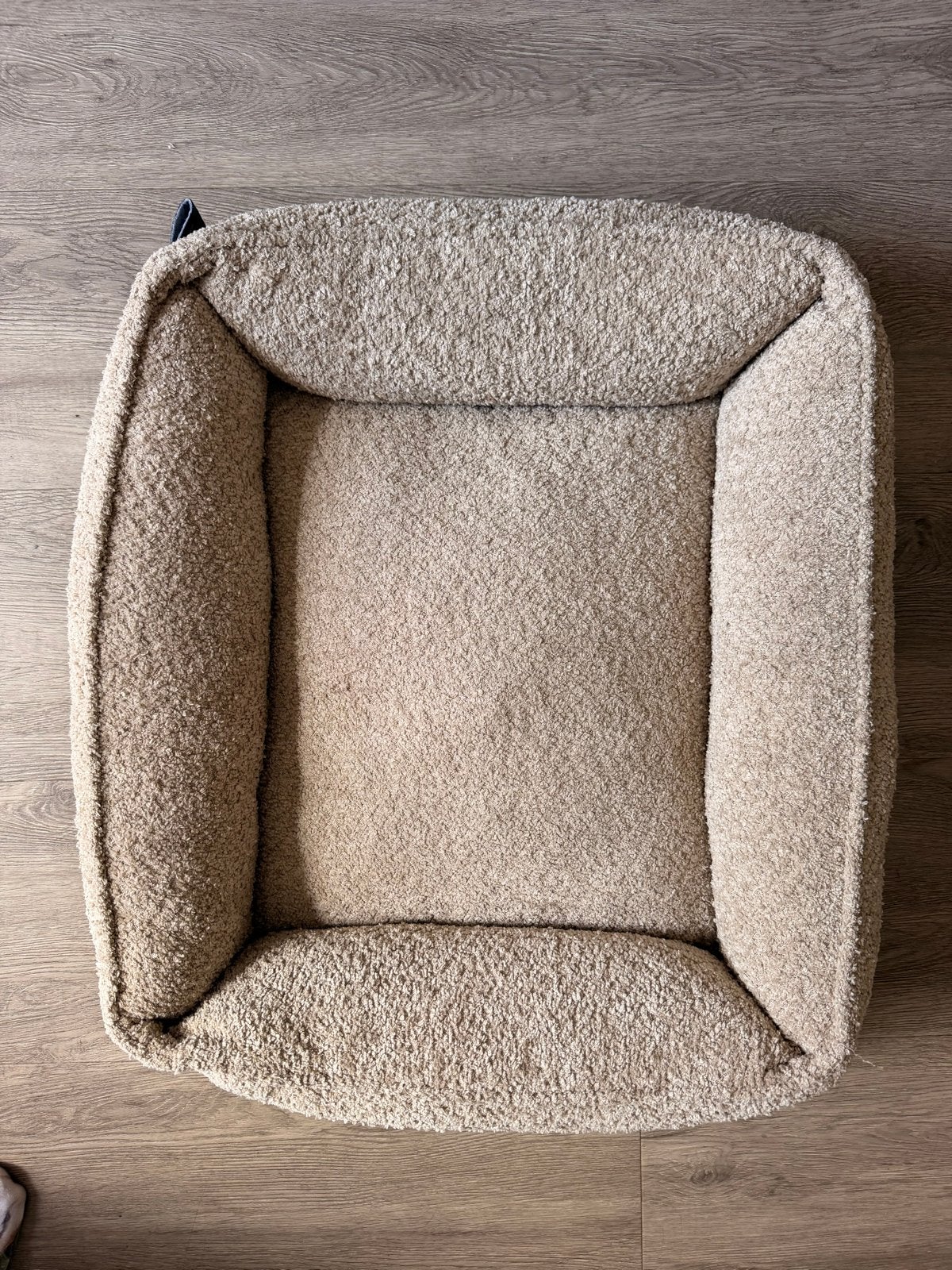 Happy House Hondenmand rechthoekig boucle beige, Ophalen of Verzenden, Zo goed als nieuw, Stof