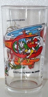 limonade glas Walt Disney Marne Mosterd Groningen, Verzamelen, Ophalen of Verzenden, Zo goed als nieuw, Servies