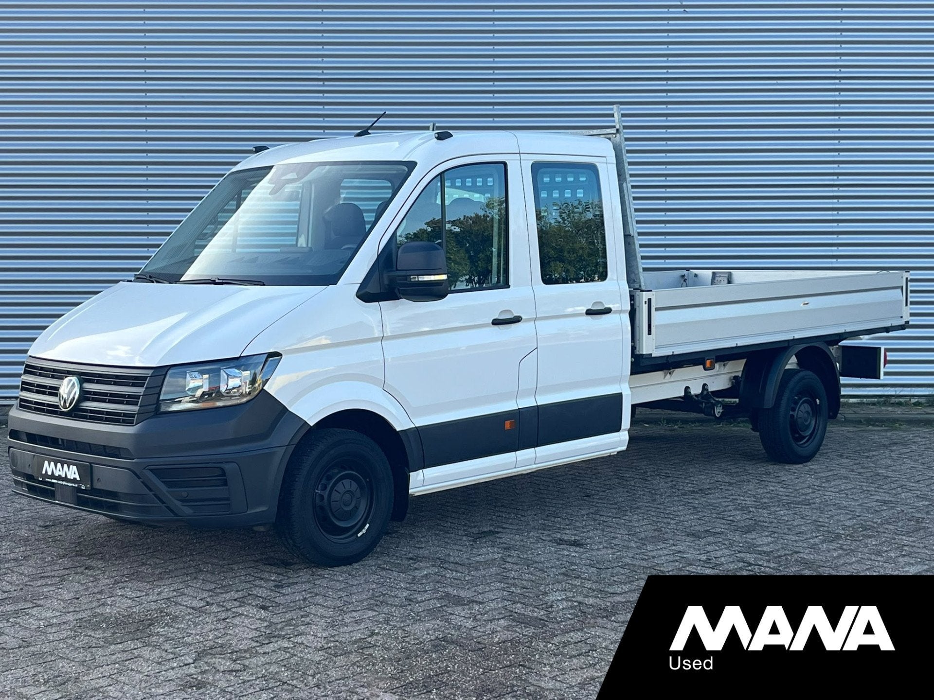 Volkswagen Crafter 35 2.0 TDI L4 DC NIEUW MODEL 140pk navi o, Voorwielaandrijving, Stof, Gebruikt, Zwart