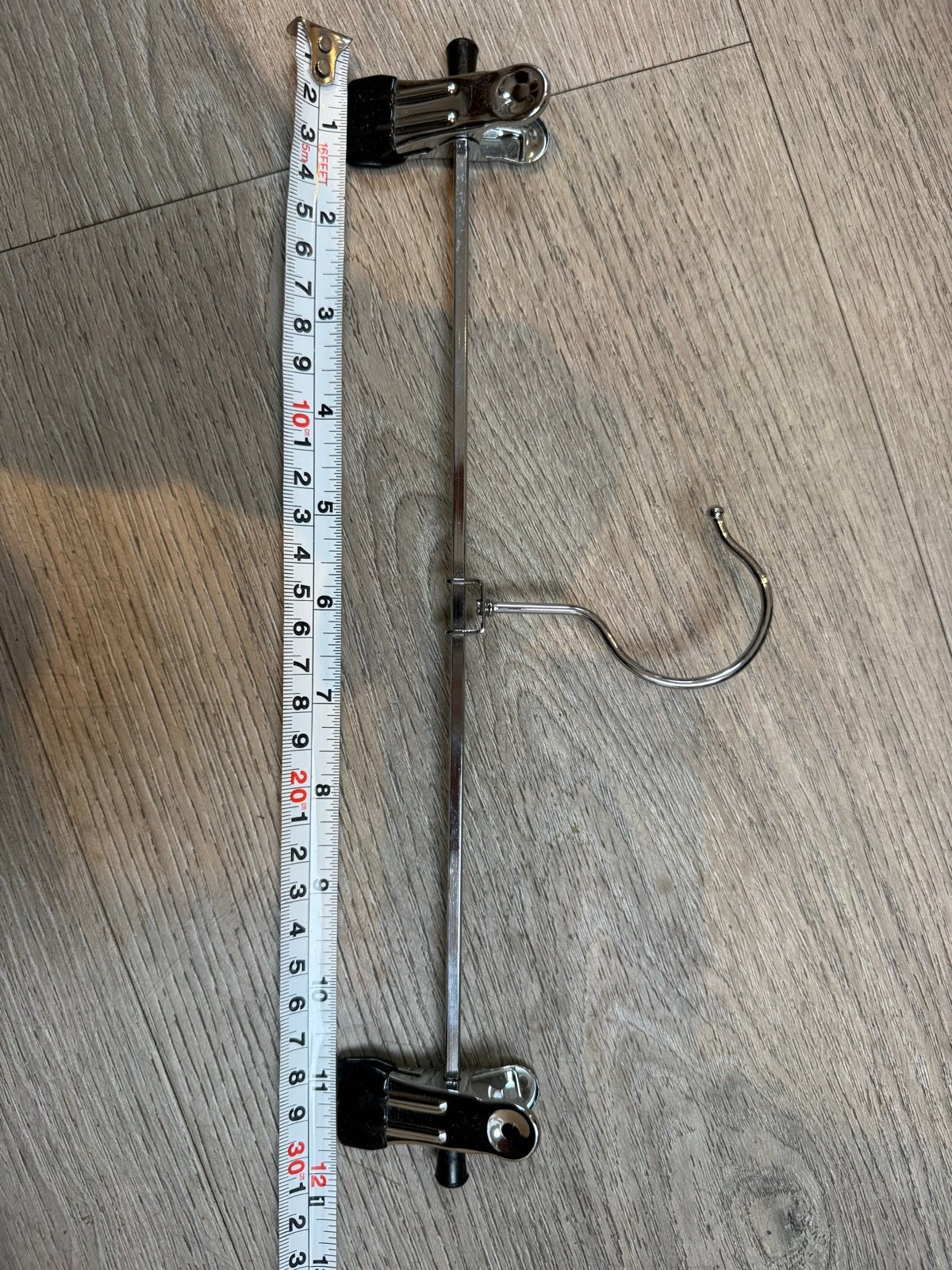 Kledinghangers met klemmen Metaal 30 cm 900 stuks!, Ophalen of Verzenden, Gebruikt, Metaal, Volwassenen