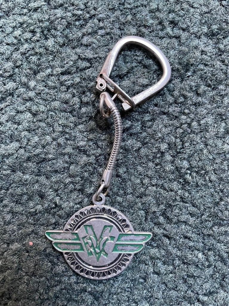 Rovulco banden sleutelhanger 1960, Ophalen of Verzenden, Zo goed als nieuw, Merk