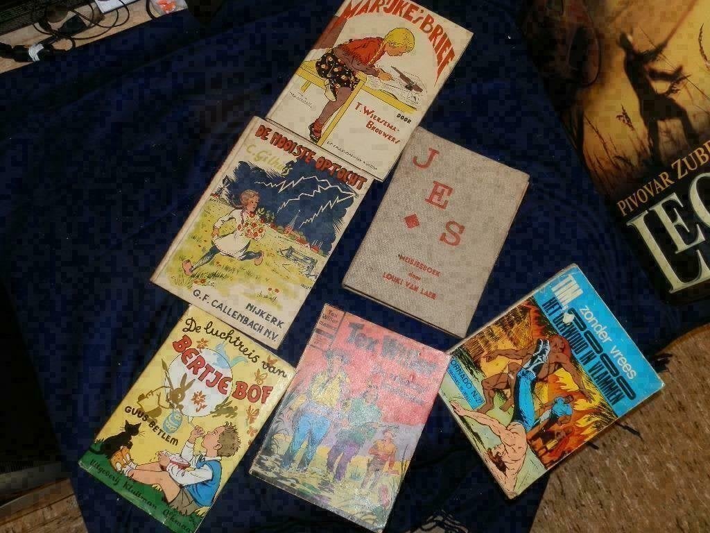 Oude kinderboeken/verzamelboeken Pandjeshuis Harlingen, Ophalen of Verzenden, Gelezen, Fictie algemeen