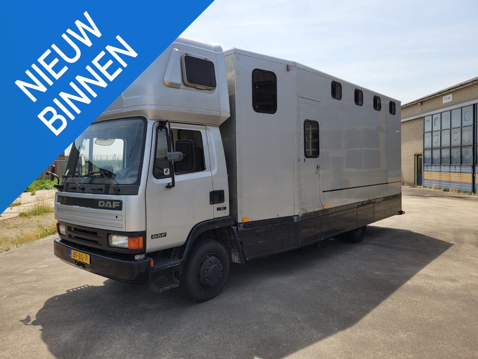 Daf Ae 45 Ae 45 Turbo 150 Paardenwagen, Stof, Bedrijf, Diesel, DAF