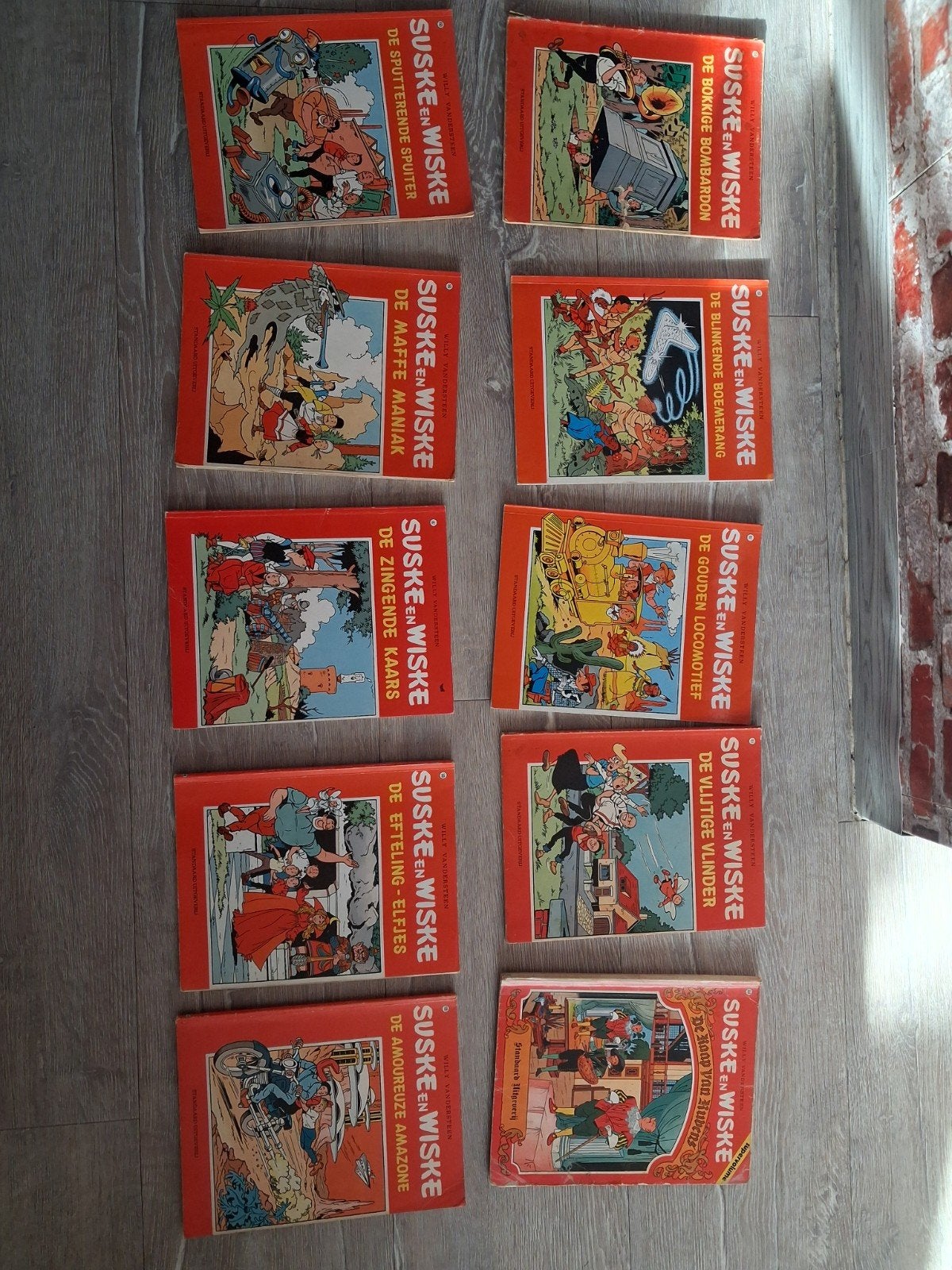 Suske en Wiske stripboeken - 10 delen, Meerdere stripboeken, Ophalen of Verzenden, Gelezen