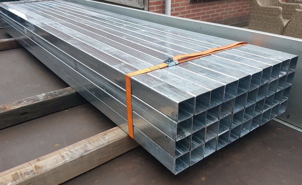 ⚠️️- Hele mooie KOKER - KOKERPROFIELEN - 50x50x2mm - L 240cm, Doe-het-zelf en Verbouw, Ophalen, Zo goed als nieuw
