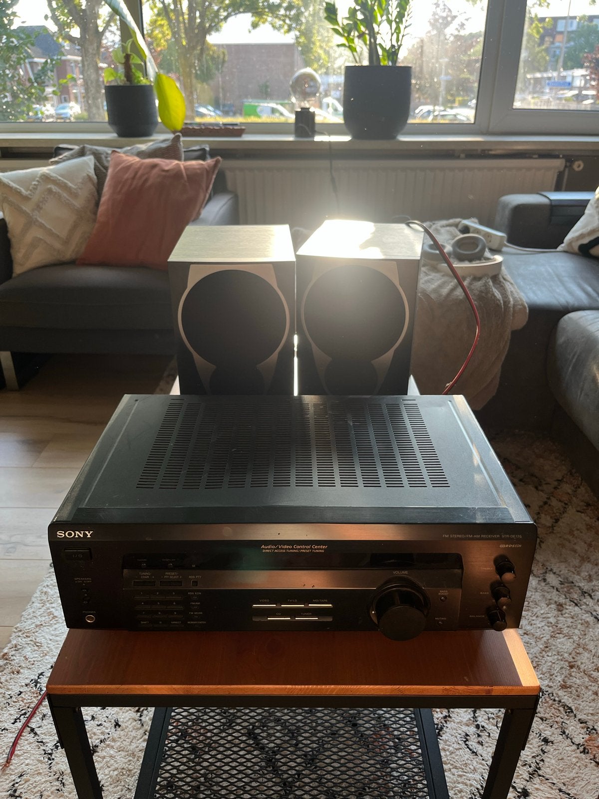 Sony Audio/Video Control Center STR-DE415 met Mission MX-1 s, Gebruikt, Tuner of Radio, Sony, Losse componenten