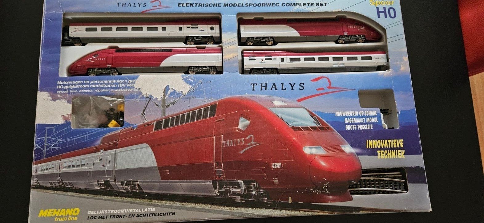 Thalys Elektrische Modelspoorweg Complete Set Spoor H0, Hobby en Vrije tijd, Modeltreinen | H0, Overige merken, Treinset, Gelijkstroom