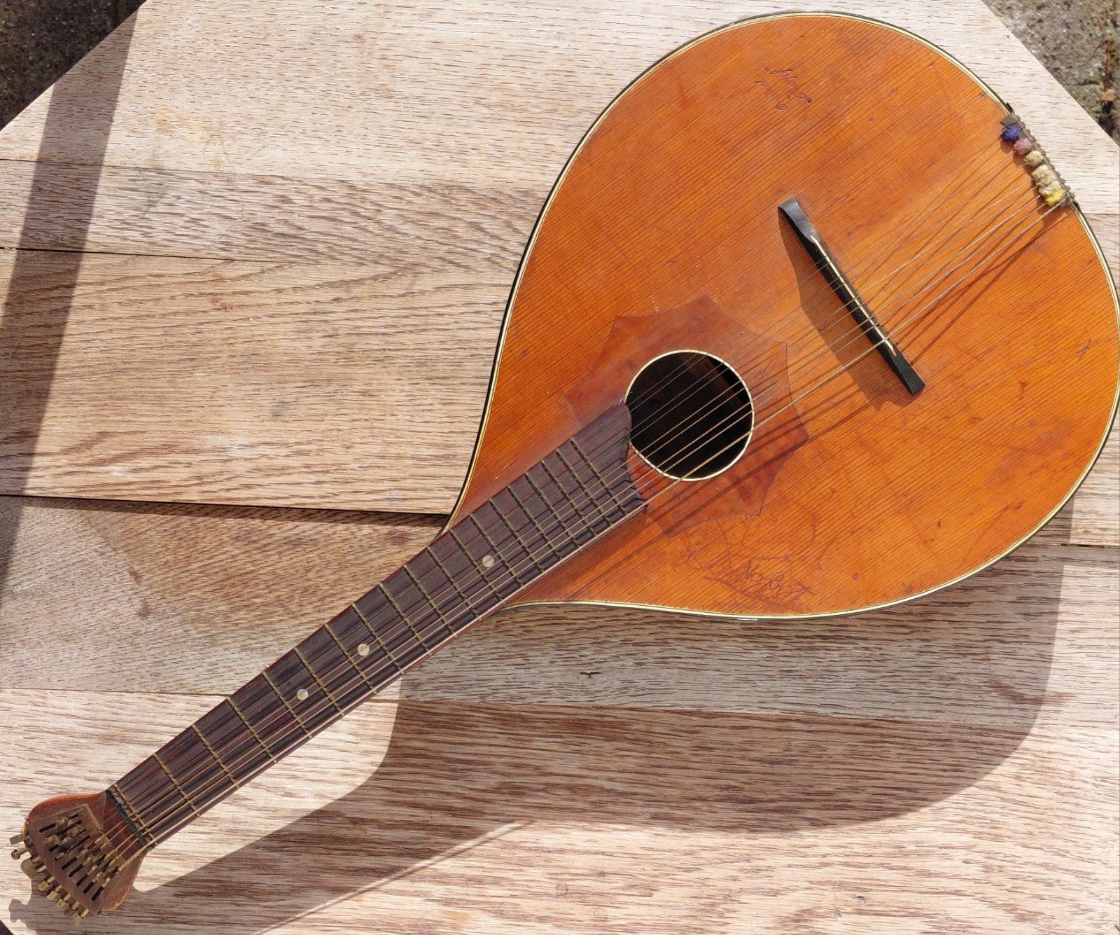 Waldzitern van Hopf Germany, Ophalen of Verzenden, Gebruikt, Klassieke of Spaanse gitaar