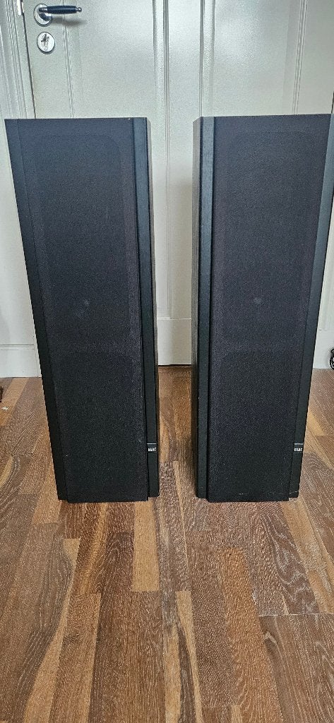 Elac ELR 105, Vloerstaande luidspreker, Gebruikt, 60 tot 120 watt, Geschikt voor surround/home cinema