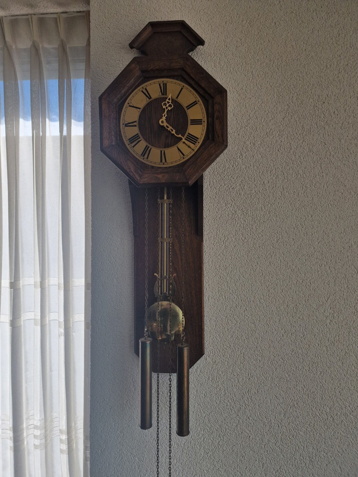 Wand klok, Antiek en Kunst, Ophalen of Verzenden