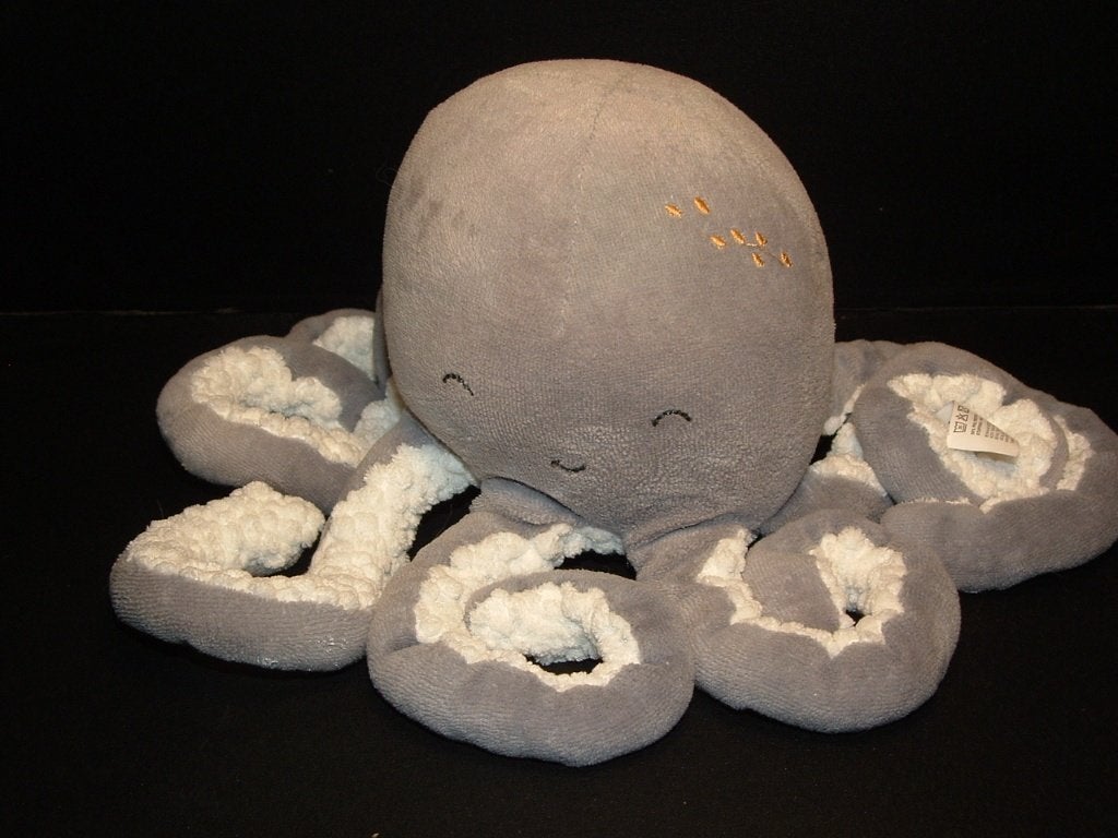 LITTLE DUTCH OCTOPUS INKTVIS OCEAN GREY VELOURS GRIJS, Ophalen of Verzenden, Nieuw, Overige typen
