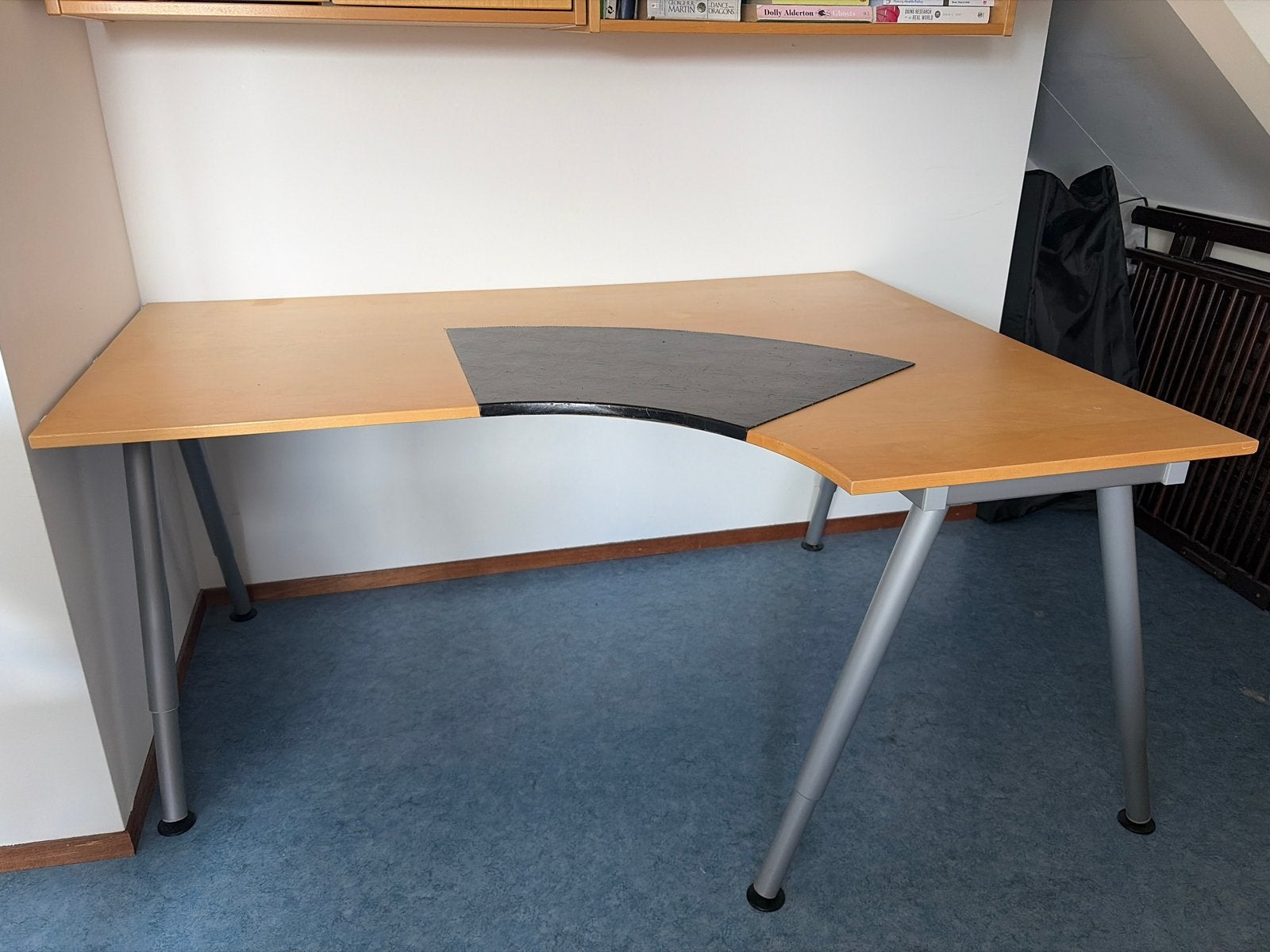 Galant, ikea Hoekbureau 160- 120/80, Ophalen, 160 cm, Gebruikt, 120 cm