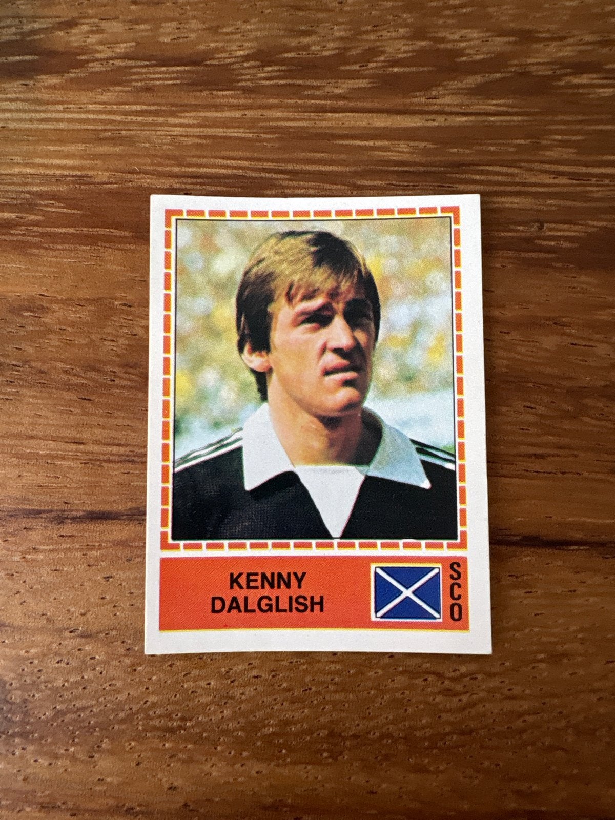 Kenny Dalglish Panini Europa 1980 Voetbalplaatje, Hobby en Vrije tijd, Ophalen of Verzenden, Zo goed als nieuw, Stickers en Plaatjes