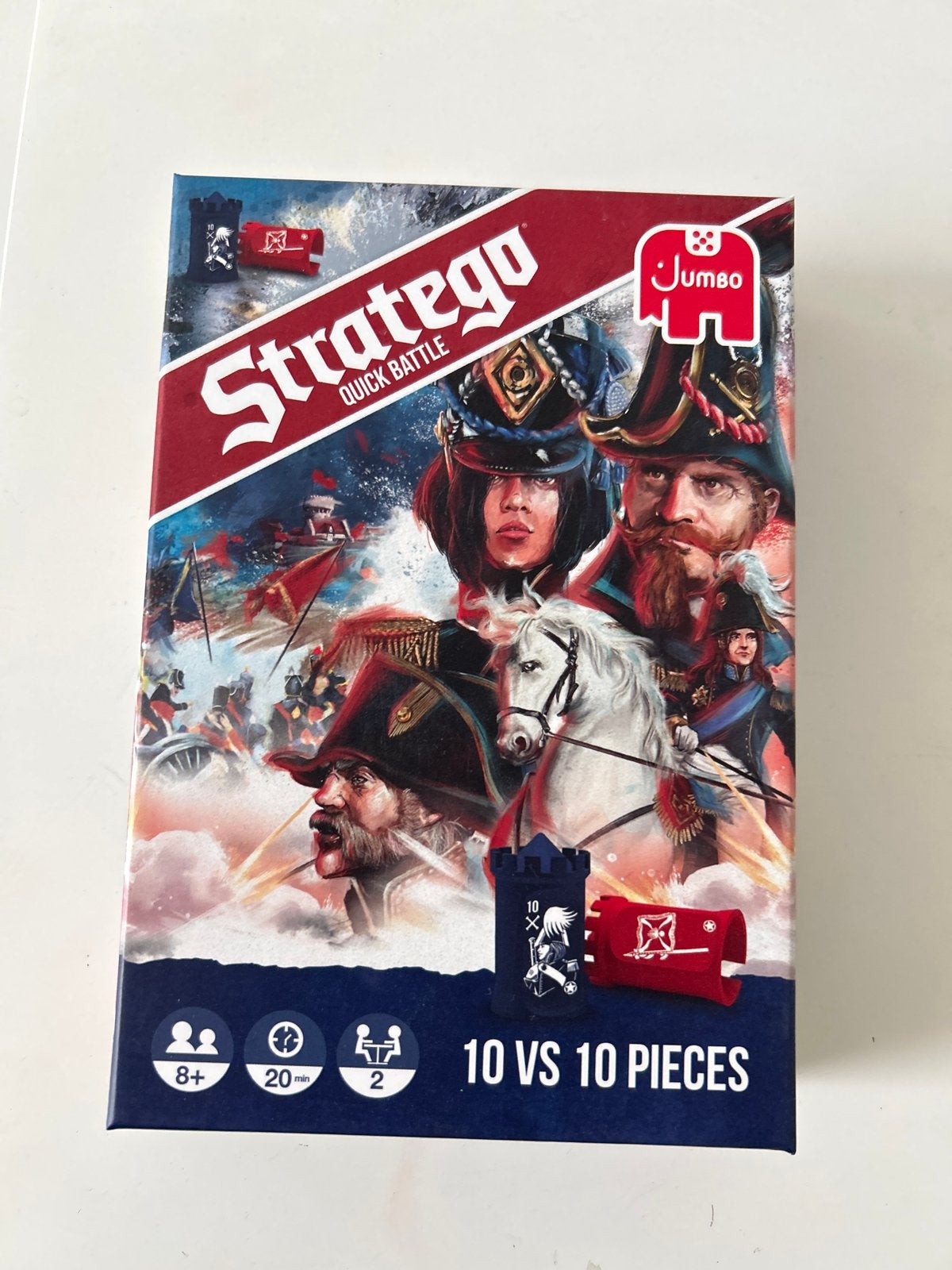 Stratego Quick Battle - Nieuw in doos, Hobby en Vrije tijd, Gezelschapsspellen | Bordspellen, Een of twee spelers, Ophalen, Nieuw