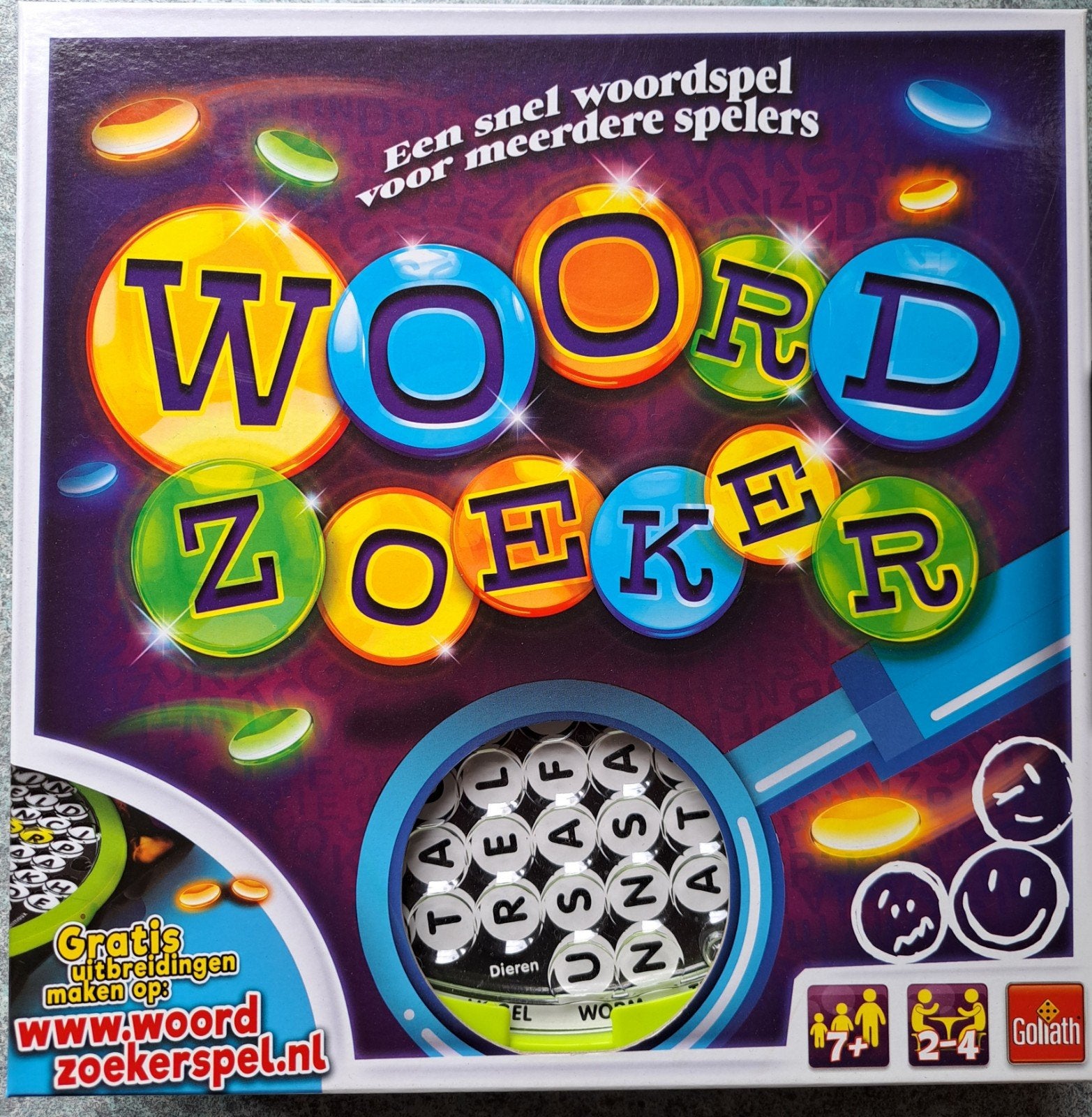 Woordzoeker Bordspel, Drie of vier spelers, Ophalen of Verzenden, Zo goed als nieuw, Goliath