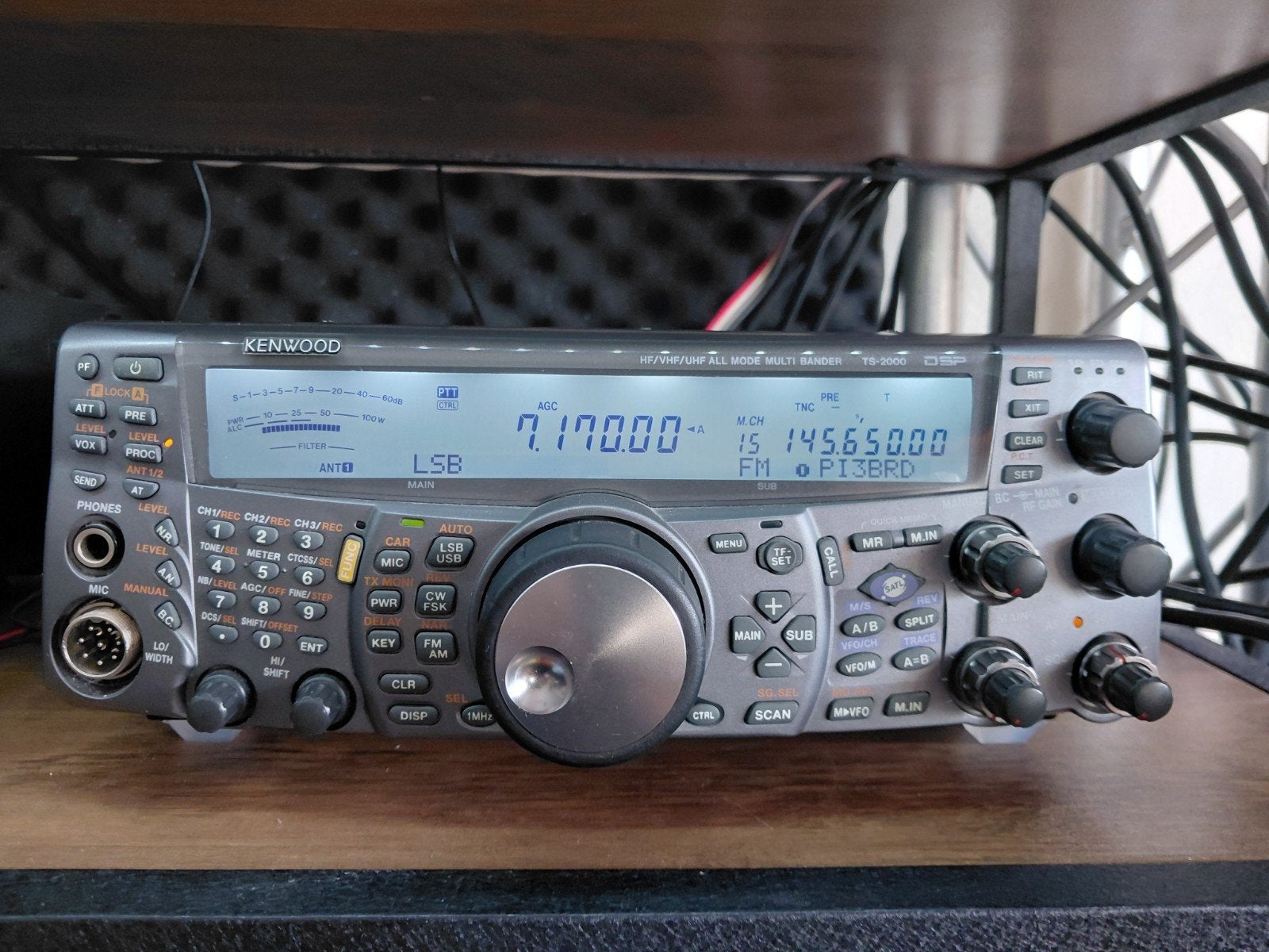 KENWOOD TS-2000   HF/ VHF / UHF  [ RUIL OF INRUIL KAN ], Telecommunicatie, Ophalen, Gebruikt, Zender en Ontvanger