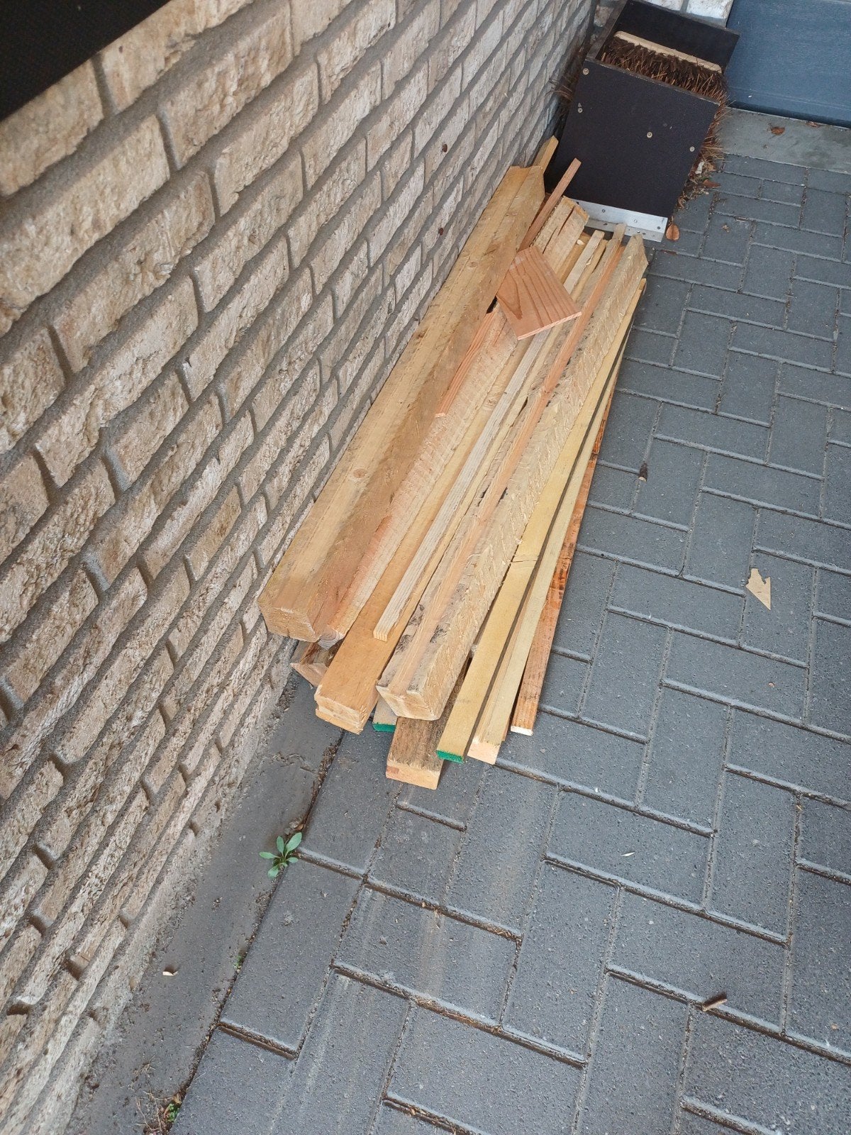 Stookhout, Tuin en Terras, Minder dan 3 m³, Ophalen, Overige houtsoorten