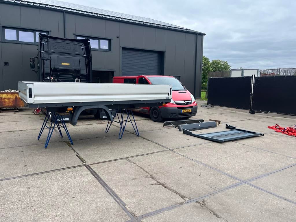 Nette laadbak met onderrijbeveiliging voor Jumper/Boxer, Gebruikt, Citroën, Ophalen of Verzenden, Spatbord