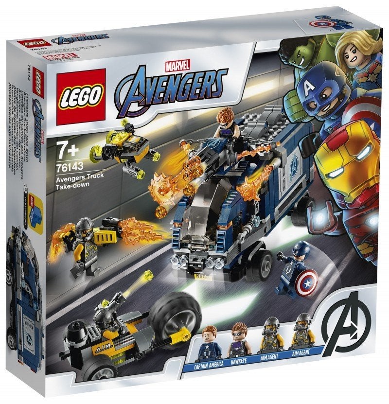 76143 LEGO Super Heroes: Avengers Vrachtwagenvictorie -Nieuw, Marvel, Lego, Nieuw, Ophalen of Verzenden