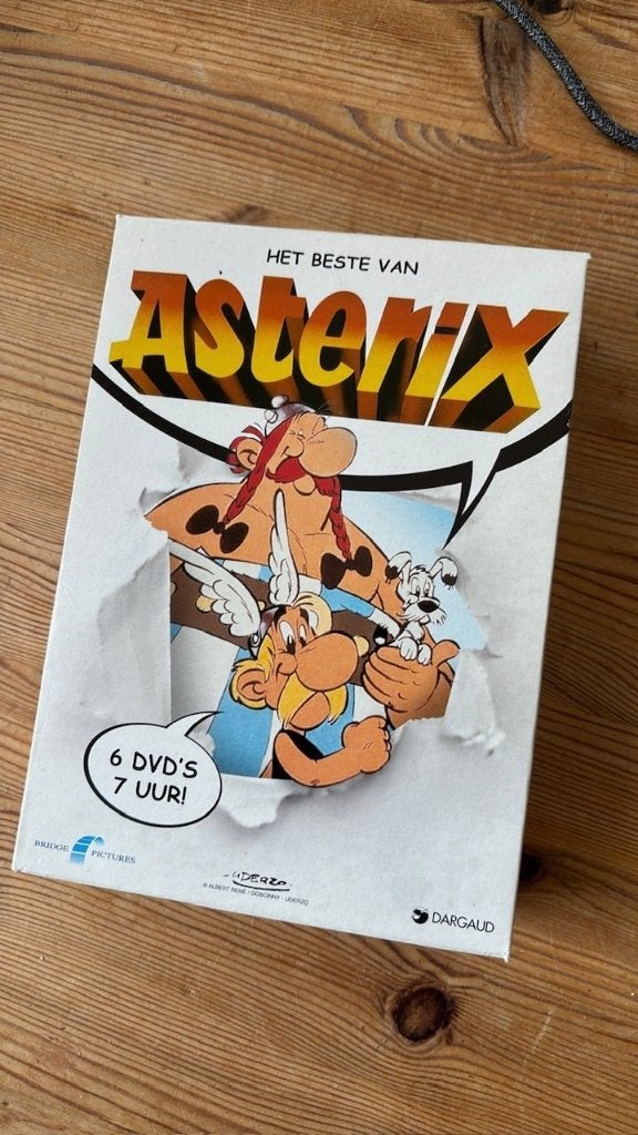 Asterix en Obelix animatiefilms  (6x), Animatie, Alle leeftijden, Zo goed als nieuw, Box/collectie