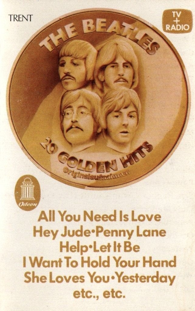 Cassettebandje The Beatles – 20 Golden Hits, Ophalen of Verzenden, Gebruikt, Pop, 1 bandje