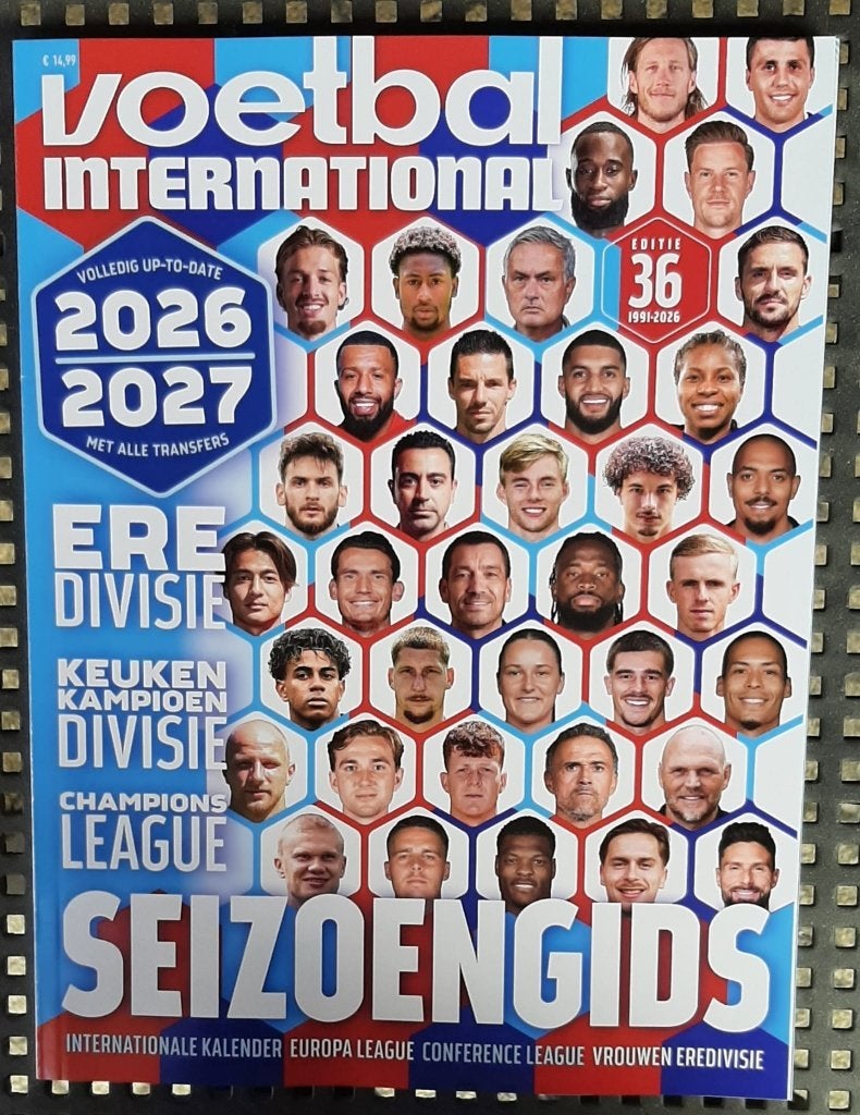 Voetbal International Seizoengids 2026/2027, Ophalen of Verzenden, Nieuw, Overige binnenlandse clubs, Boek of Tijdschrift