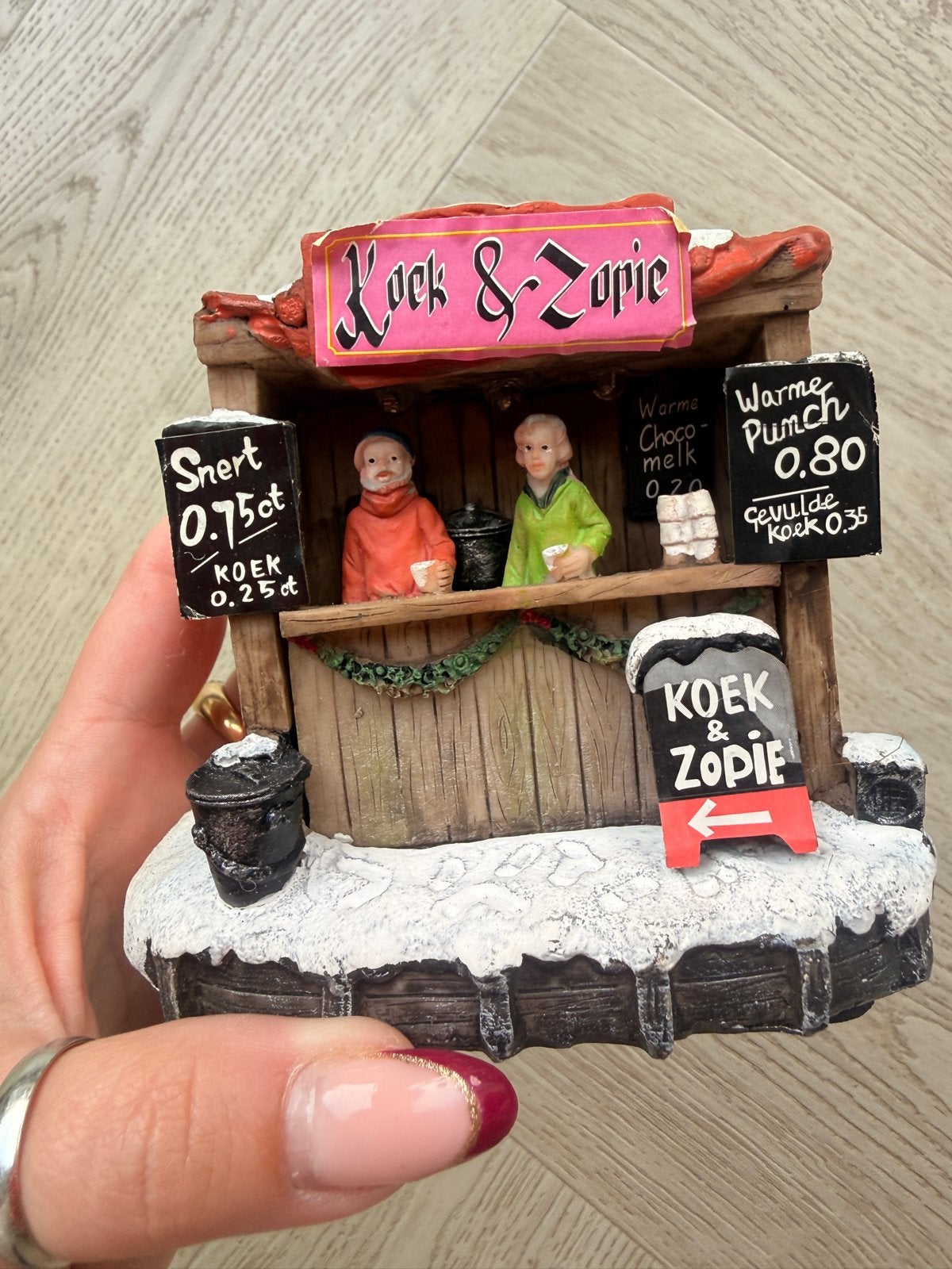 Kersthuisje koek en zopie, Ophalen of Verzenden, Zo goed als nieuw
