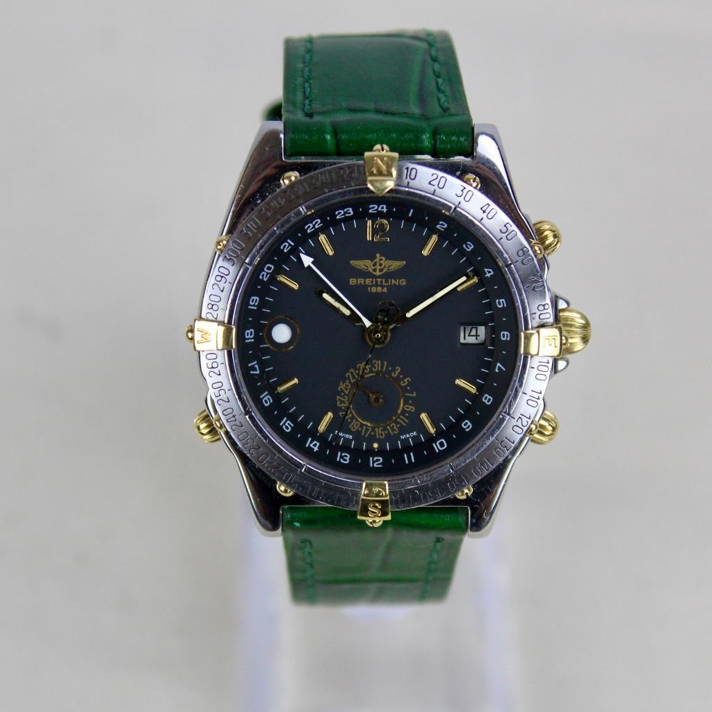 Breitling Duograph - B15047, Staal, Breitling, Polshorloge, Breitling