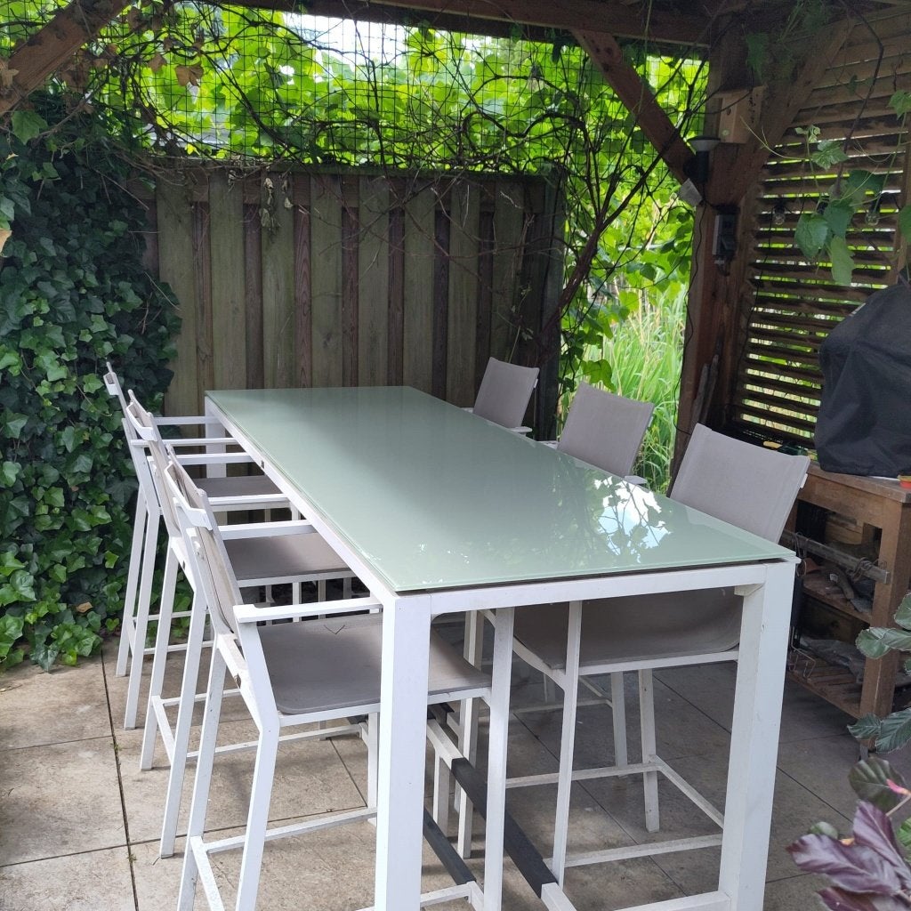 tuinset, Ophalen, Gebruikt, 6 zitplaatsen, Aluminium
