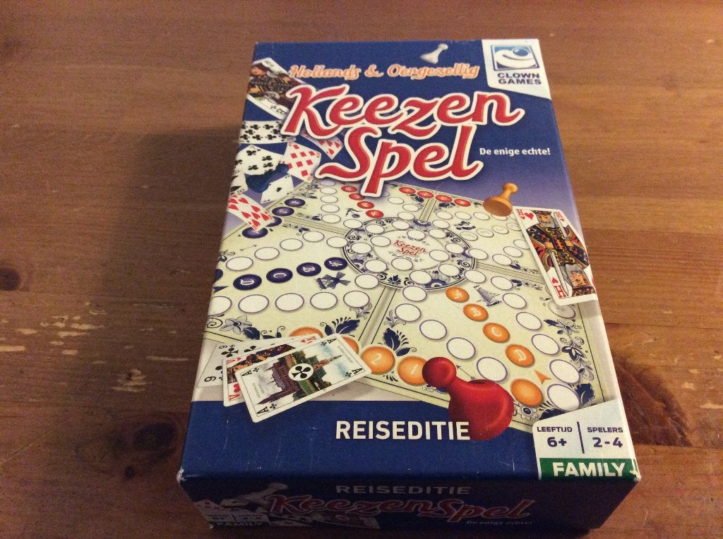 Keezenspel, reiseditie, heel nette staat, Goliath, Ophalen of Verzenden, Zo goed als nieuw, Een of twee spelers