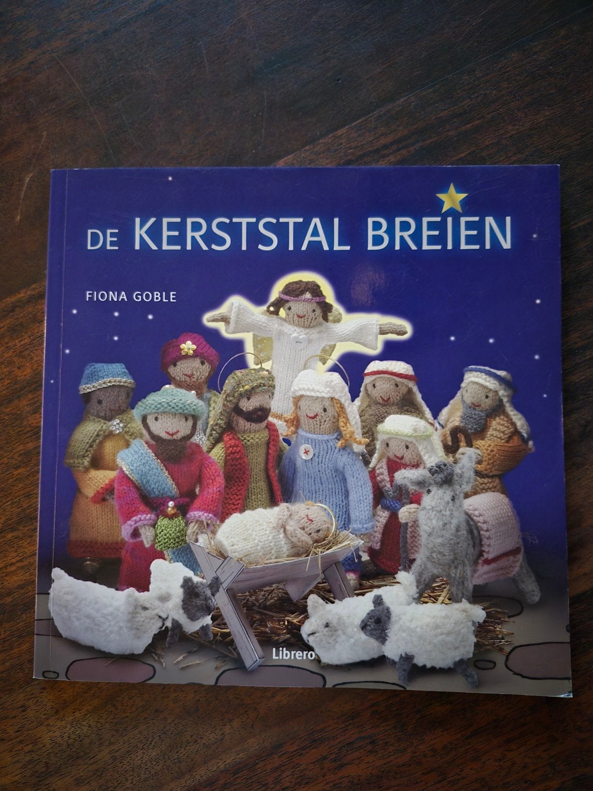 De kerststal breien, Ophalen of Verzenden, Zo goed als nieuw, Breien, Patroon of Boek